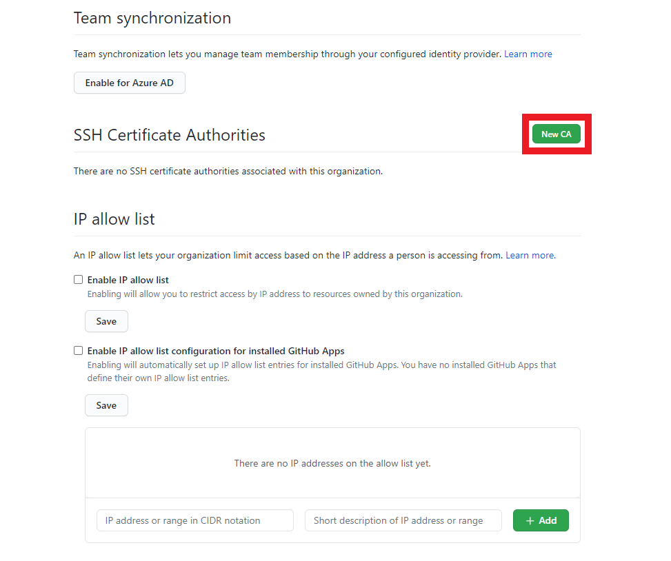 How to Add an SSH CA to GitHub