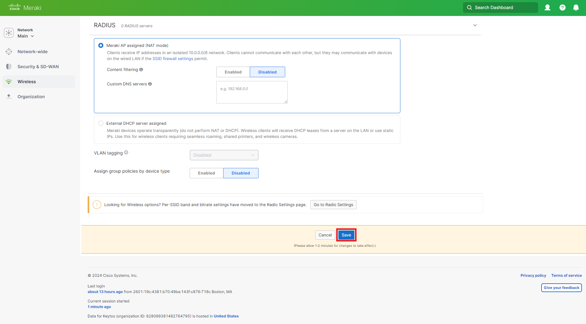 How to Add RADIUS Server for Entra ID in Meraki Network