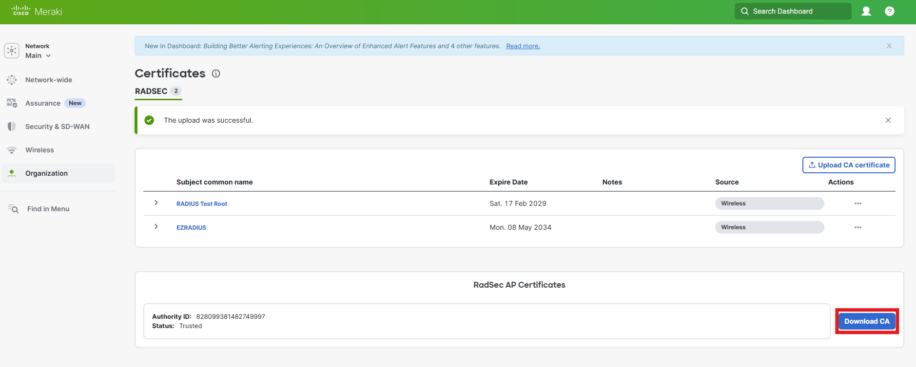 How to Add RADIUS Server for Entra ID in Meraki Network