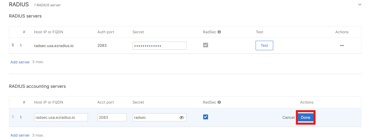 How to Setup Cloud RADIUS Profile in Meraki Network