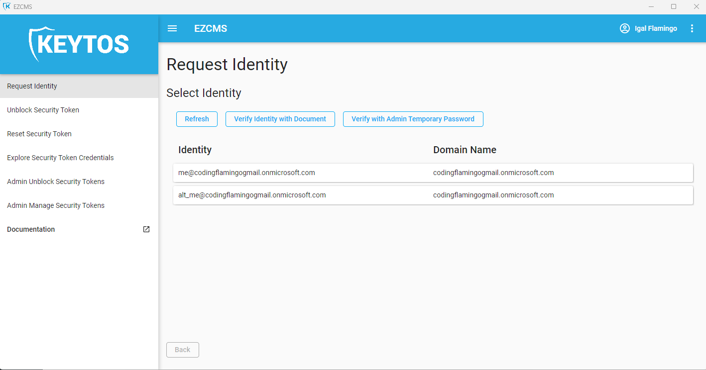 Administrator account onboarding for Entra ID